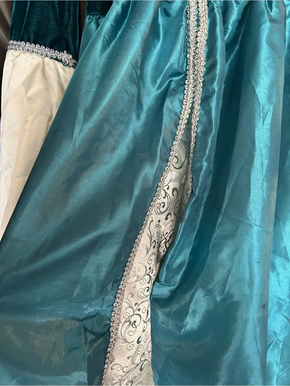 Kids Blue Princess Costume Dress
